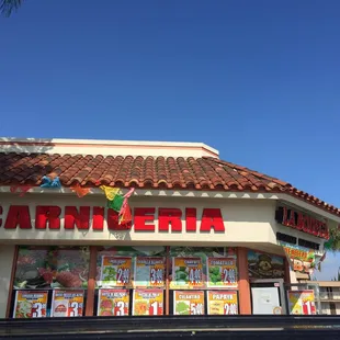 From the parking lot