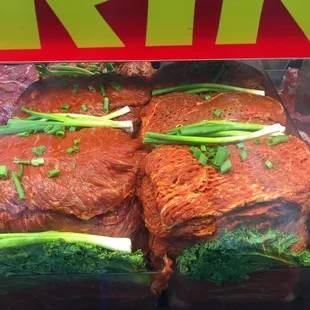 ranchera preparada y bistec preparado!