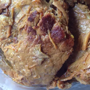 Cooked Pork Carnitas!