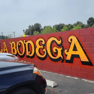 New artwork in the parking lot (04/22/2024).