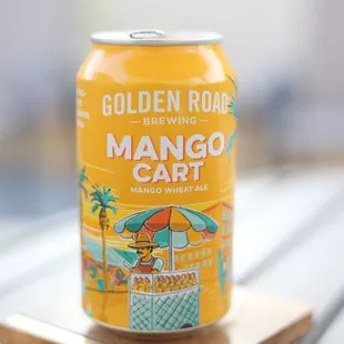 Golden Road Brewing Mango Cart - summer favorite!