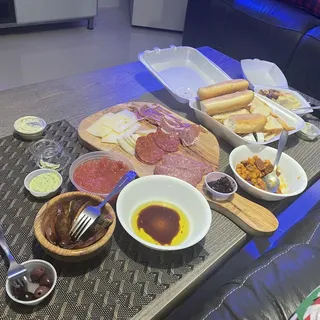 Serrano Pan Tumaca Toasts