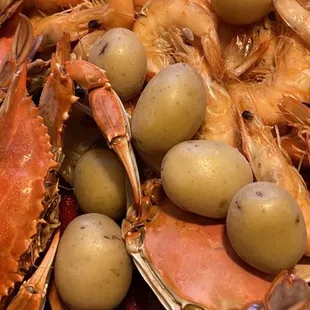 Crab &amp; shrimp boil