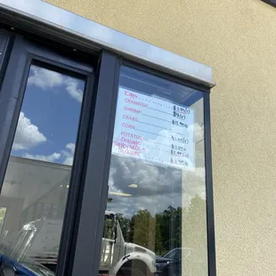 Menu  prices