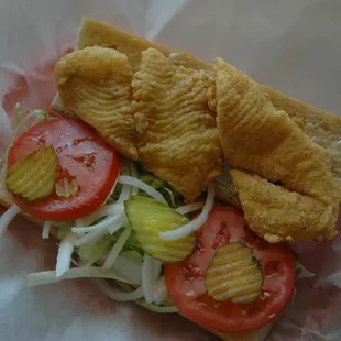 Catfish Po-Boy