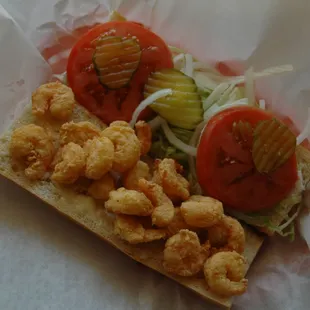 Shrimps Po-Boy
