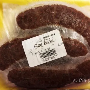 a package of sausages