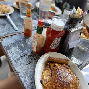 Blueberry pancakes and other classics