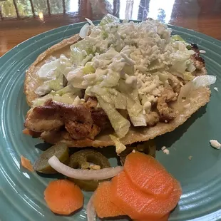 Quecas - special menu item.   Handmade fried masa cheese quesadilla.  This was so good I went back and had a second.