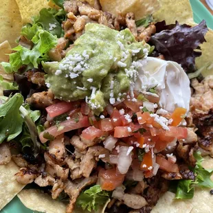 Salad with chicken