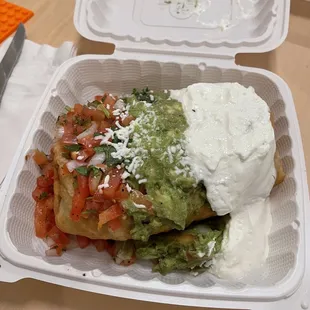 Carne Asada Chimichanga