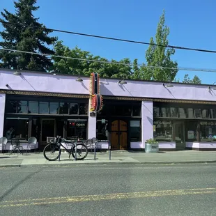 Exterior of restaurant