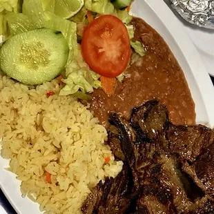a plate of food