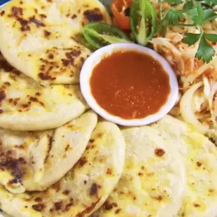 a plate of food