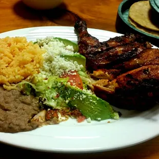 Pollo asado ($10)