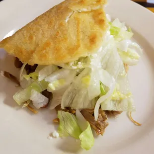 Gordita de carnitas