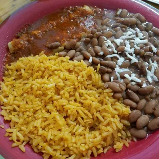 Enchilada lunch