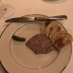 Pate de campagne. Again so good I forgot to take pic before trying it.