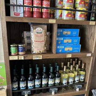 Lots of food items to take home with you