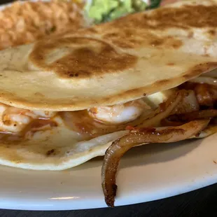 Seafood Quesadilla