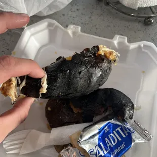 What could have been a baked potato, but l got a rock.