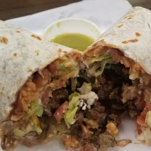 Carne Asada Burrito