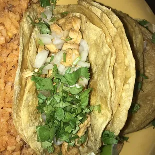Shredded Chicken Taco