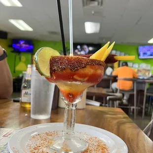 Mangoneada (with alcohol added)