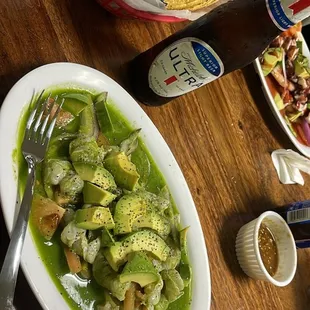 Aguachile Tostadas