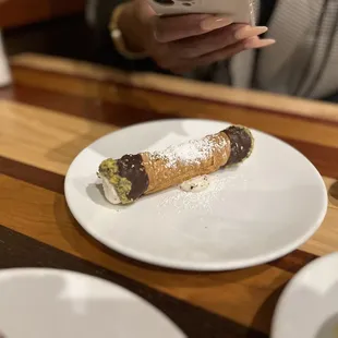 Cannoli was a delicious surprise