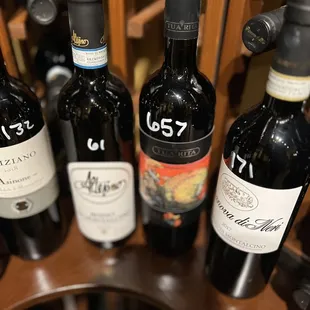 Wine cellar was properly appointed...