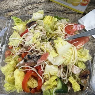 Yellow lettuce