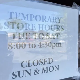 closed sign
