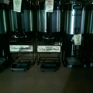So many coffee choices!