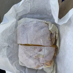 Breakfast sandwich