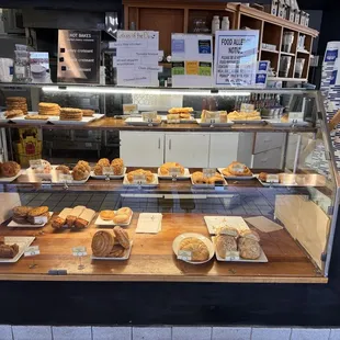Fresh bakery items