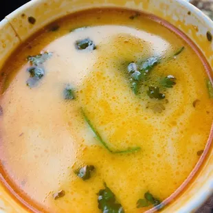 Thai chicken soup