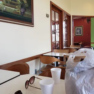 crepes, interior