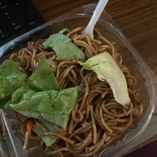 Only 3 pieces of lettuce?