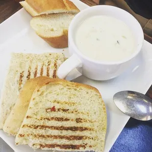 Got grilled panini Tuna sandwich was perfection