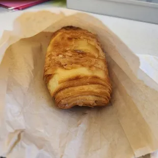 Hot and ready croissant - blueberry and cream cheese filled