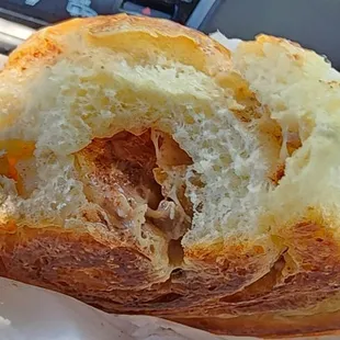 A Cinnamon Nut Croissant Poser