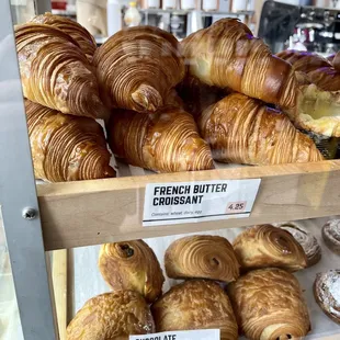 French butter croissants