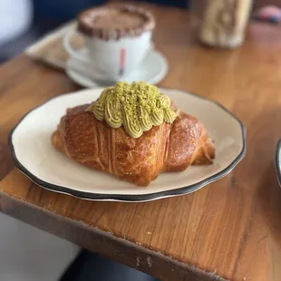 Pistachio croissant