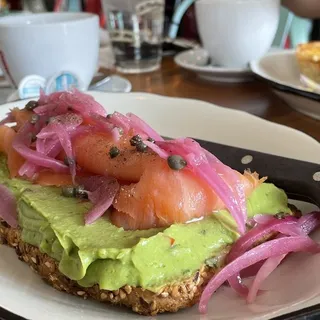 Salmon Avocado Toast