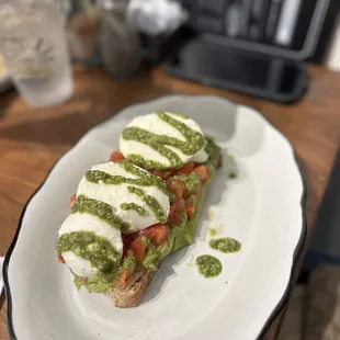 Caprese Avocado Toast