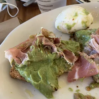 Prosciutto Avocado Toast