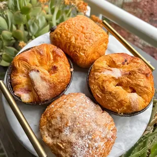 Chocolate Hazelnut Croissant &amp; Chocolate Croissant &amp; Kouign-Amann (@joeynht)