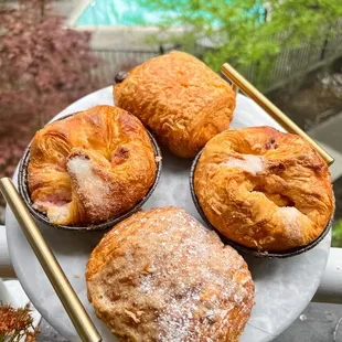 Chocolate Hazelnut Croissant &amp; Chocolate Croissant &amp; Kouign-Amann (@joeynht)