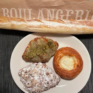 Raspberry Pistachio Croissant